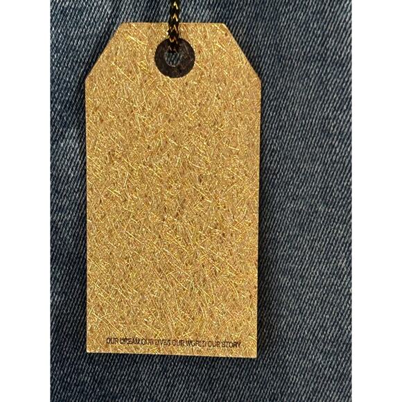 Vibrant Miu Cropped Denim Jeans size 3 (W25) NWT - Picture 8 of 8